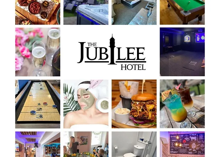 Jacuzzi hotel: The Jubilee Hotel East - With Newly Refurbished Spa Facilities - Gamespit - And Smokehouse