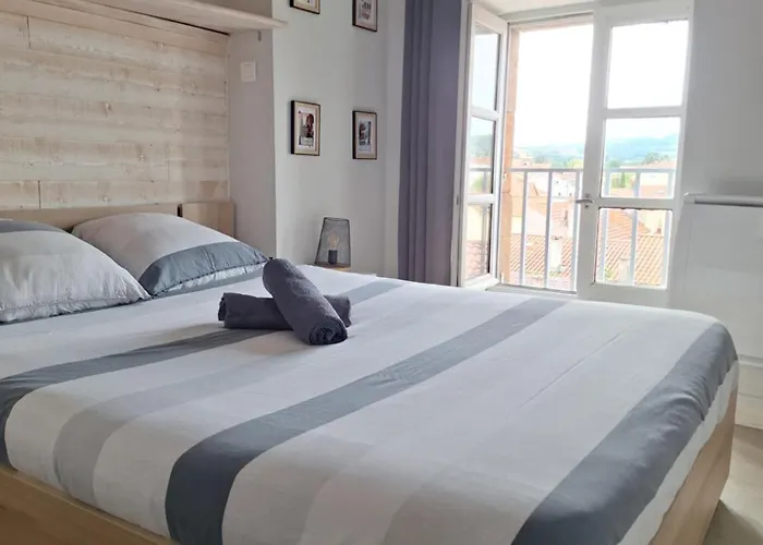Appartement cosy idéalement placé centre Issoire-Superbe vue Sancy et Livradois-Forez-WiFi