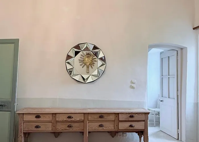 Air-Conditioned Authentic Village House With Sea View, Terraces And Swimming Pool