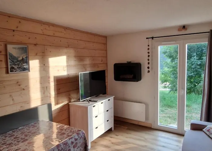 studio de charme au Melezet, les Orres. Plein Sud.