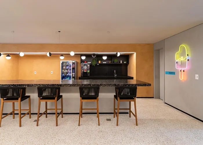 Studio Charlie próximo a Congonhas 5 Minutos a Pé! Piscina e Coworking