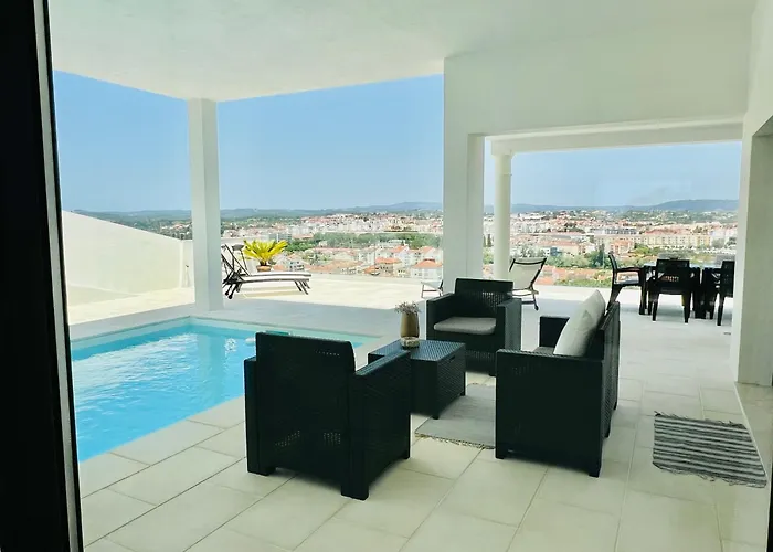 Vila Pombal Tomar - Luxury Apartment With Private Pool And Castle View