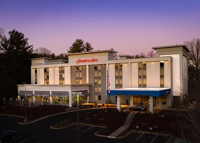 Hot Tub in Room Hampton Inn Asheville-Tunnel Road