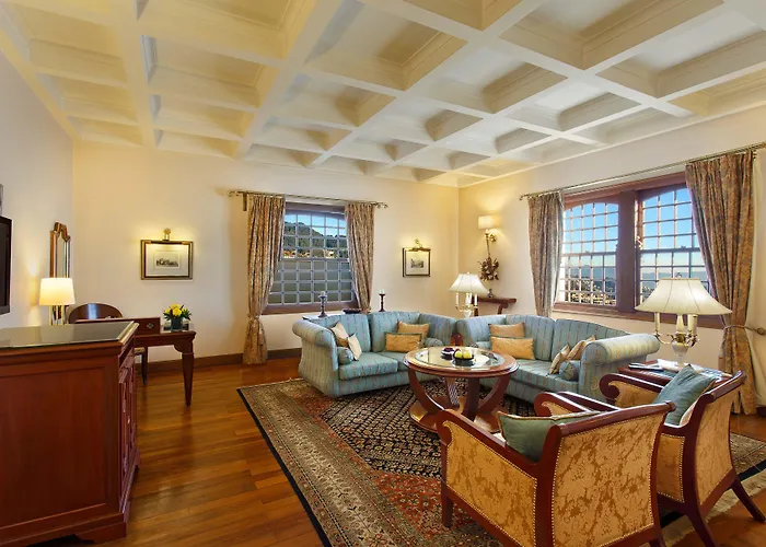 In Luxury hotels Oberoi Cecil