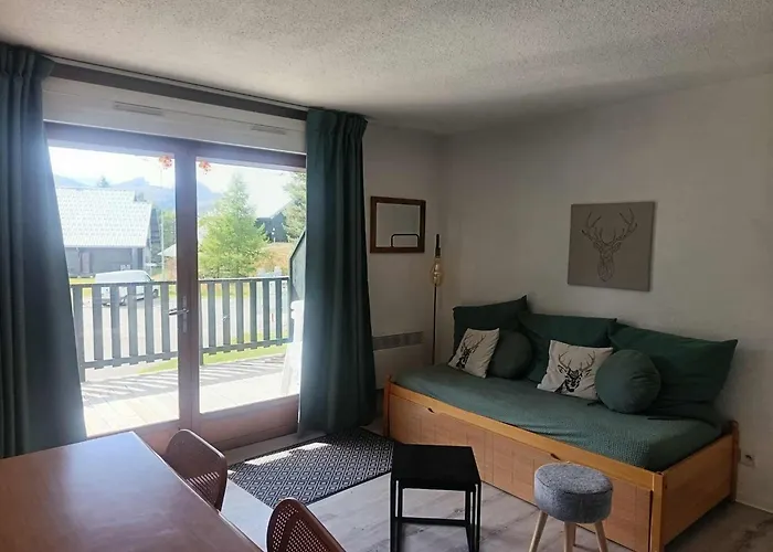 T3 avec terrasse 6 personnes, La Joue du Loup