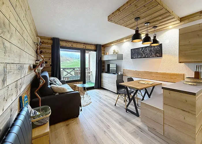 Les Tanières de Montgenèvre - Studio Dama - neuf 4p avec terrasse vue imprenable