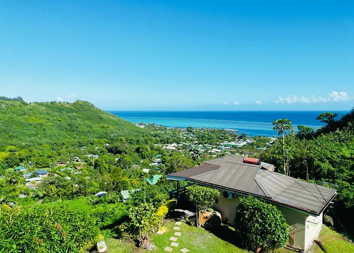 MOOREA Bungalow Kohimana avec vue lagon