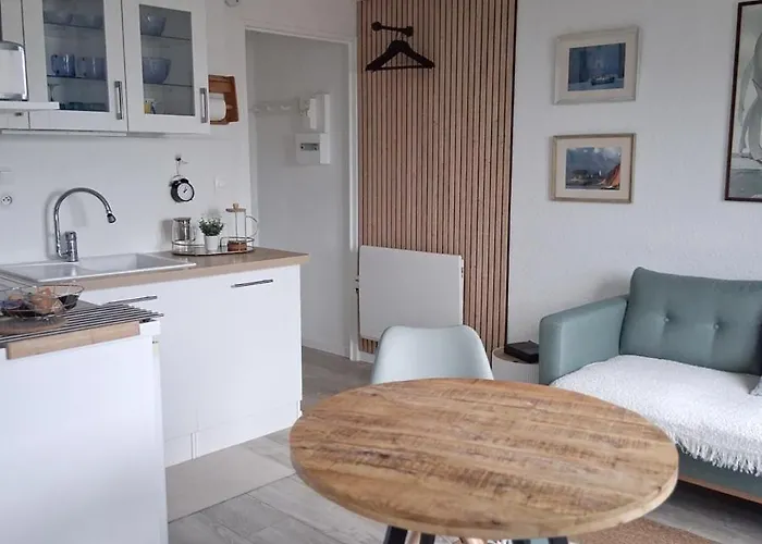 Studio -vue mer résidence Grand Cap