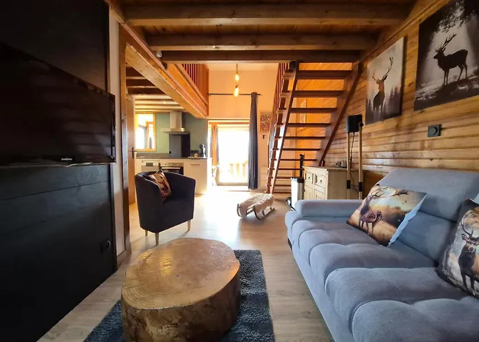 Chalet 8 couchages à 100m du bas des pistes et commerces