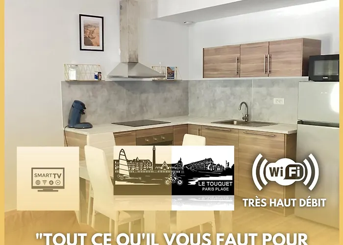 Appartement cosy aux portes du Touquet Paris Plage