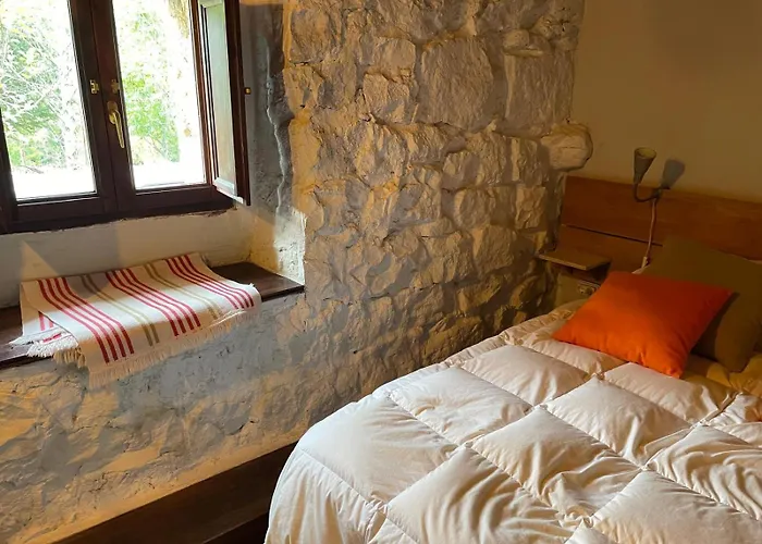 Cabaña en las montañas
