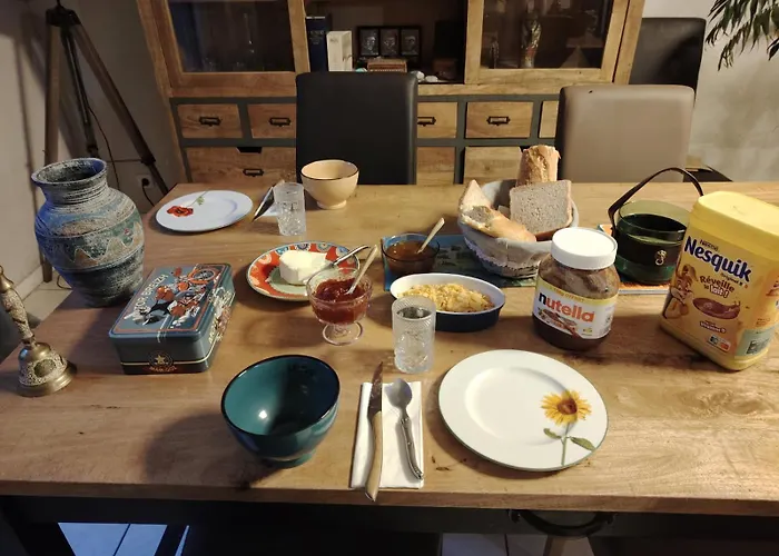 Chambre avec petit déjeuner