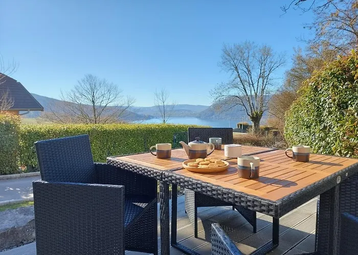 Le Balcon des Cimes Vue panoramique lac d'Annecy