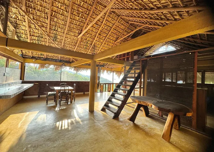 Cabana Con Vista Al Mar Y Wifi Starlink En San Agustinillo