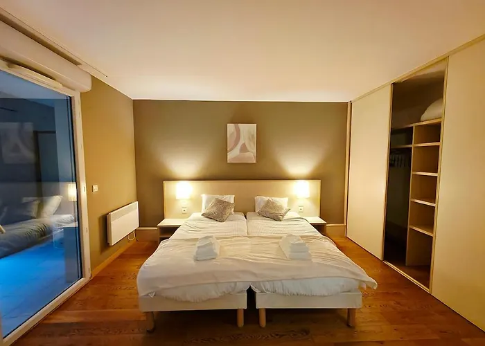 N2 Spacious Cozy Flat Near Divonne Center