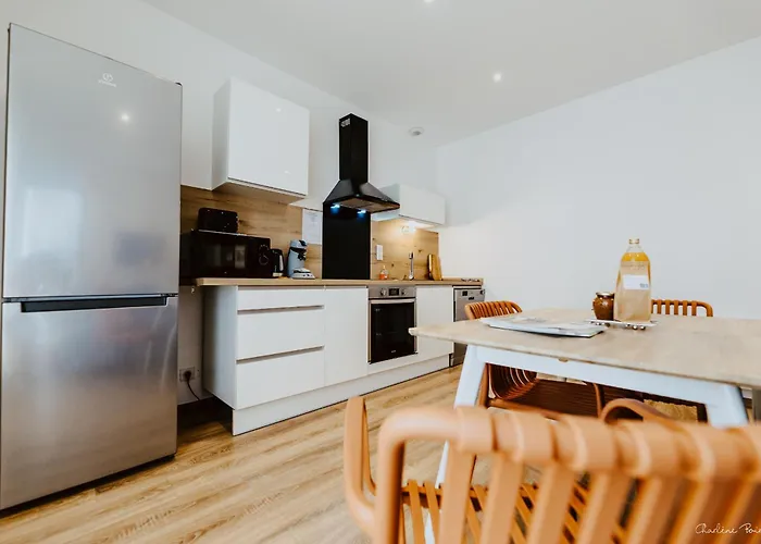 Appartement face aux thermes de vals WIFI-Parking gratuit