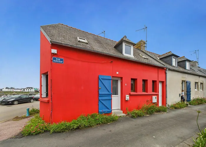 Face au port - 350m plage - maison pour 6