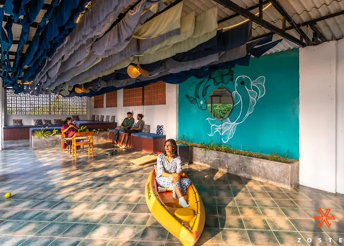 Beach hotel: Zostel Alleppey