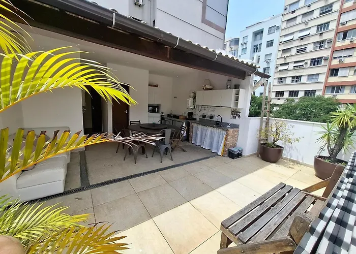 Resort: Pousada Fullano _ Entre Copacabana e Ipanema – Suítes Privativas Confortáveis!