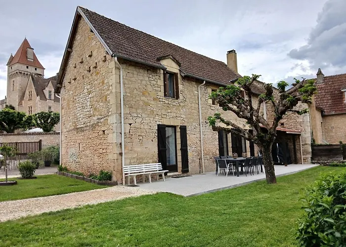 Gîte des Milandes - vue imprenable sur le château