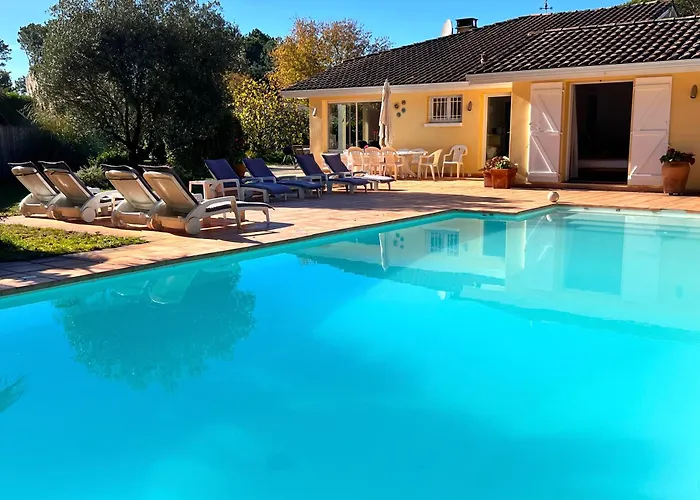 Villa Sweetlandes, 11 pers, piscine chauffée, grand jardin, proche plages et forêt Messanges