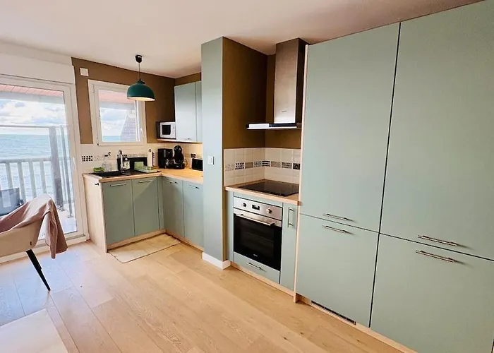 Le Panorama, confortable appartement - accès direct à la plage