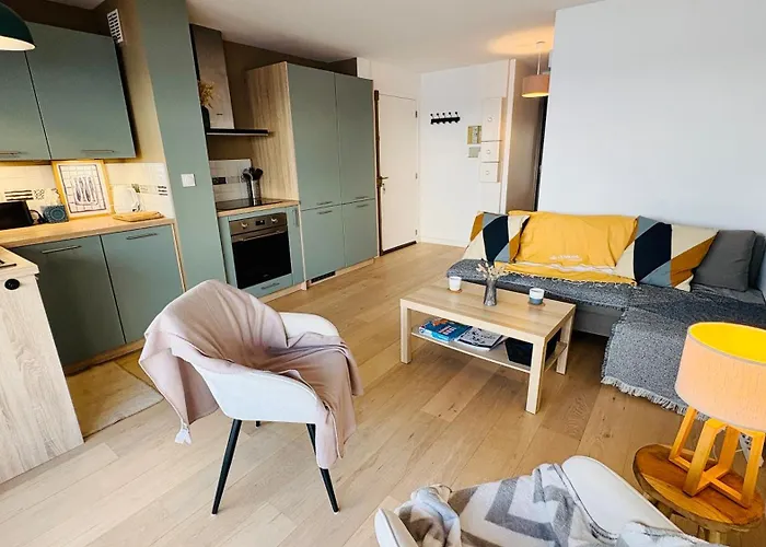 Le Panorama, confortable appartement - accès direct à la plage