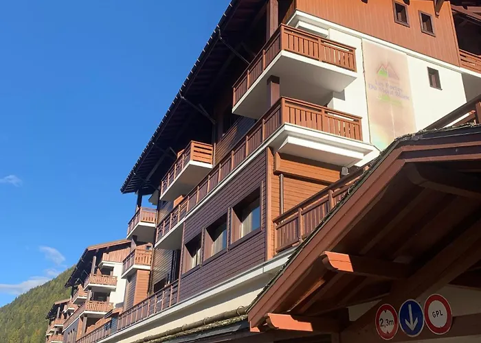 Appartement LE BUET skis aux pieds, piscine&Spa
