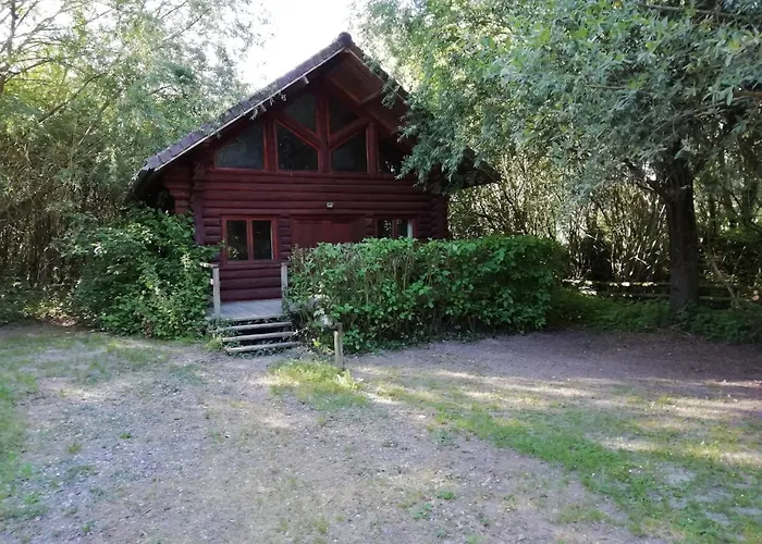 Charming Chalet With Swimming Pool In Quend