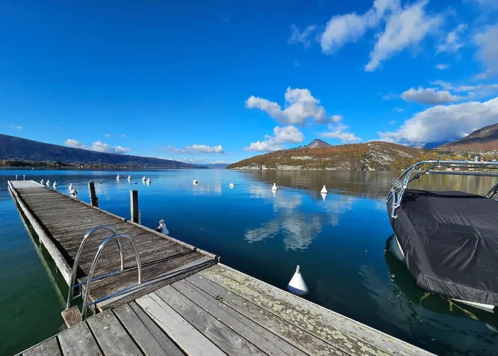 Studio les Pieds dans L'eau au bord du lac d'Annecy