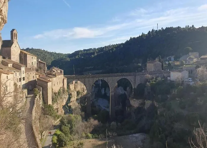 Roquebrun Villa With Pool