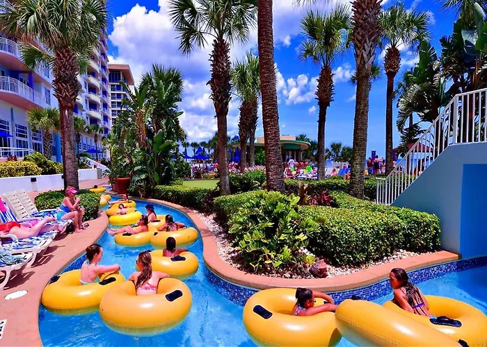 Wyndham Ocean Walk: Deluxe Oceanview Jacuzzi Condo in Daytona