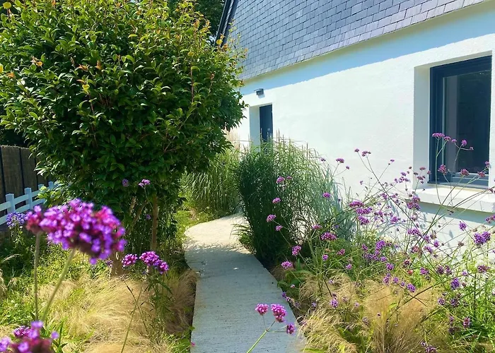 Maison sur le golfe du Morbihan vue mer