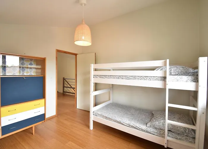 Carolins - Saubion agréable villa en bois dans quartier résidentiel à 400m du bourg de saubion