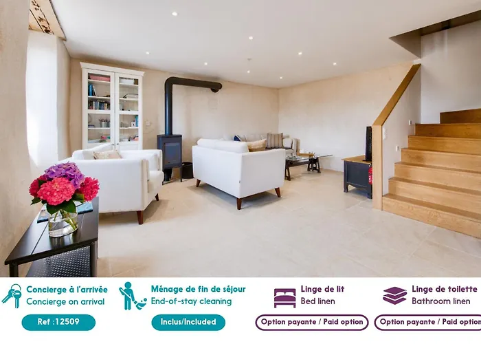 Gîte de vacances pour 6 avec jardin - 800 m plage