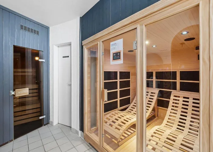 Hotel mit Hund Apartmenthaus Wattwurm - Mit Beheiztem Schwimmbad