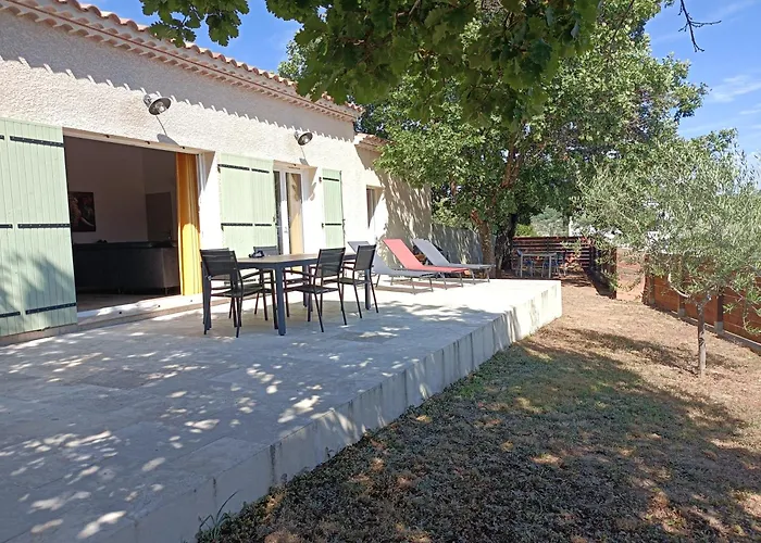 agréable villa au calme avec vue