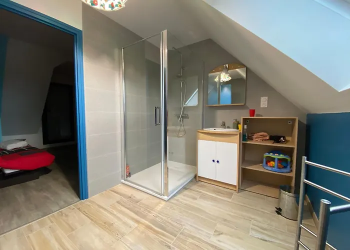 Maison 6 personnes, 3 chambres, près de la mer, au calme
