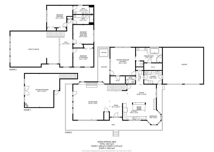 Iron Mountain - Spacious Secluded Lodge With Hot Tub & Game Room