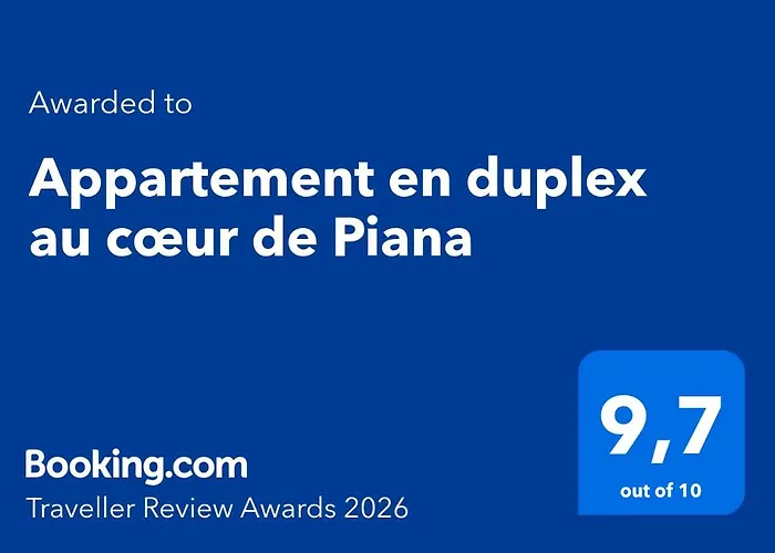 Appartement en duplex au cœur de Piana