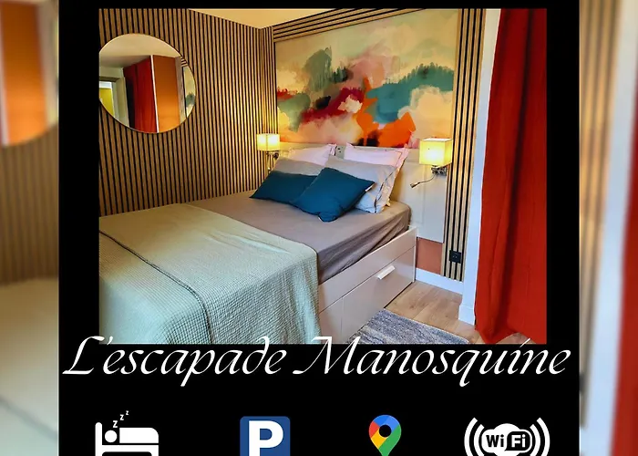 L'Escapade Manosquine - Parking Inclus