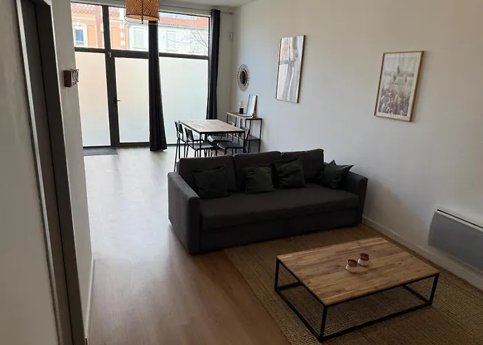 LE LOFT - Studio ouvert, salle de bain italienne, idéal couples
