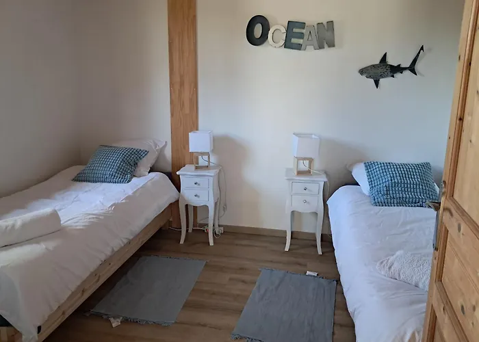 Le Chalet d'Isabelle-sur la vélodyssée-drap-serviette