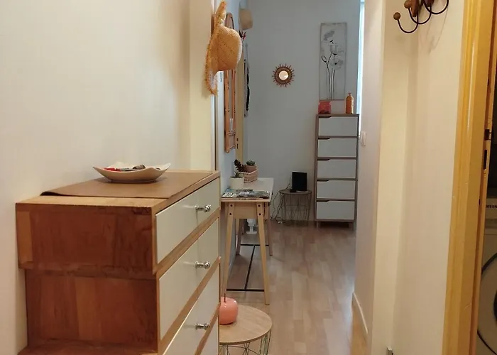 Appartement cosy de 50m2, 2 chambres avec terrasse, plein centre d'Ax-les-Thermes