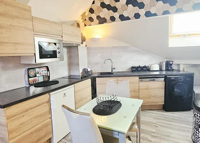 Studio sous les toits - Plage&Parking privés