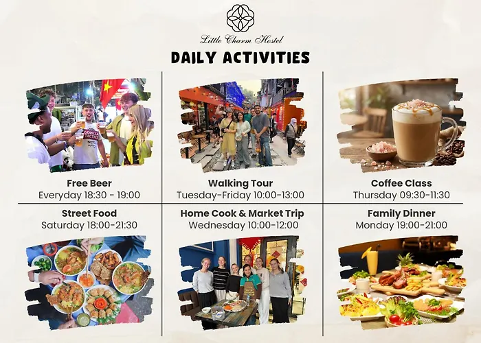 Hotel near College: Little Charm Hanoi Hostel