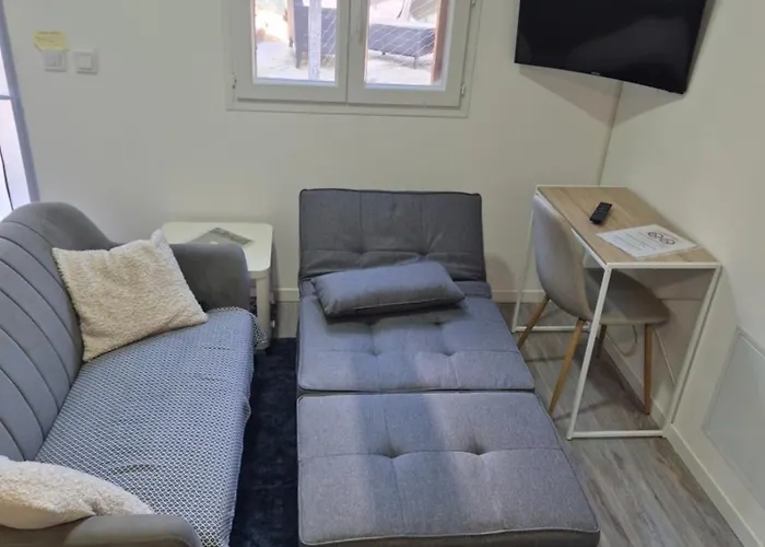 Rhône Studio avec terrace parking privé
