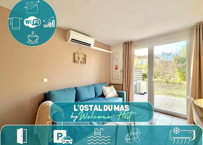 L’Ostal du Mas, 5 pers Piscine à Calvisson