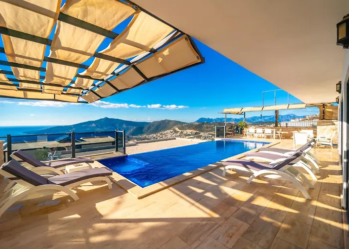 Luxury 4-Bedroom Sea View Villa With Private Pool In Kalkan
