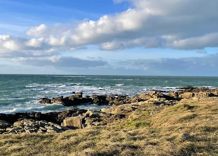 Villa d'exception face mer côte sauvage - 12 personnes